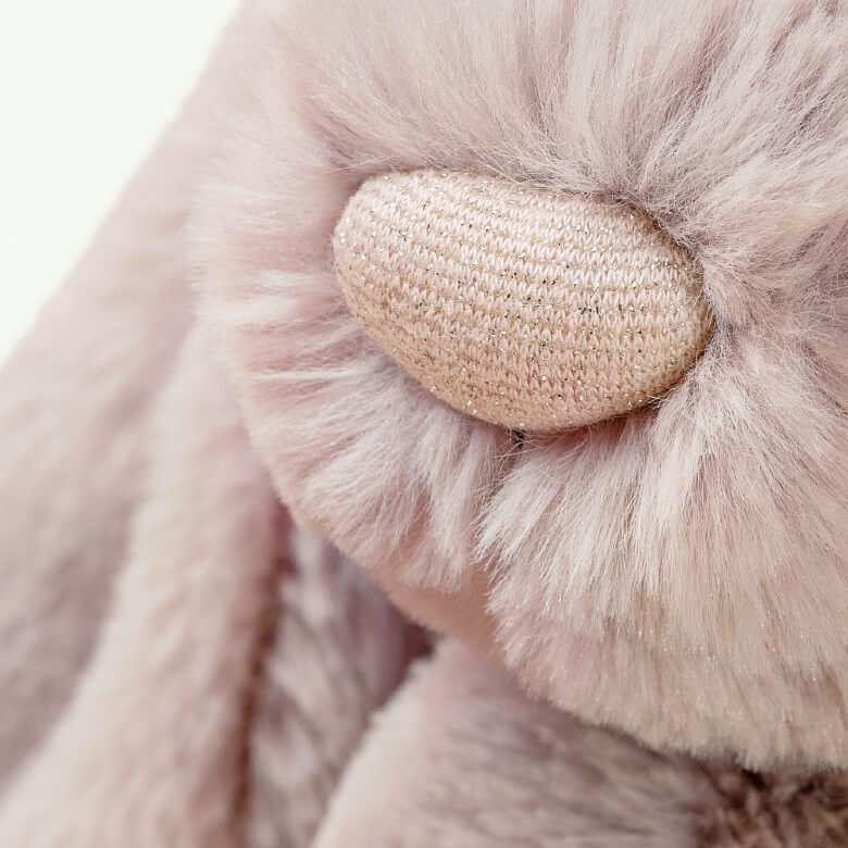 Jellycat Bashful Bashful Luxe Bunny Rosa