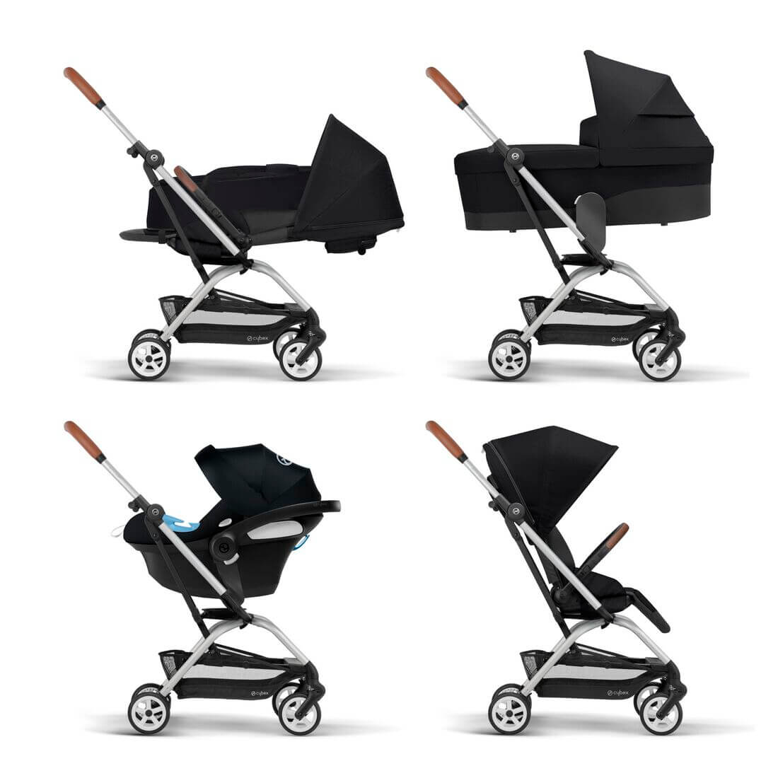 Cybex Eezy S Twist 2 β Silver Frame