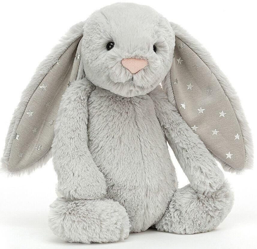 Jellycat Bashful Shimmer Bunny Medium - Count & Countess