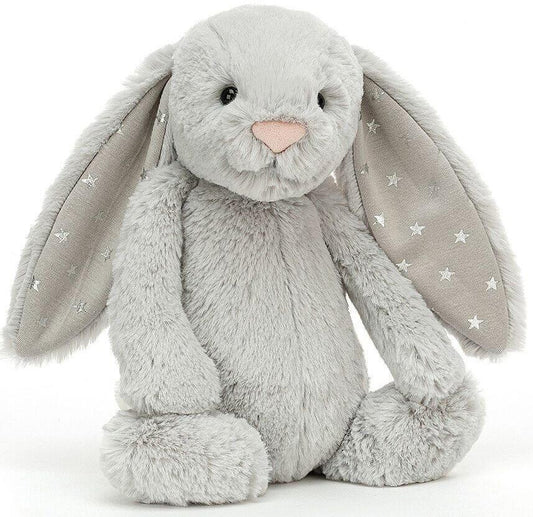 Jellycat Bashful Shimmer Bunny Medium - Count & Countess