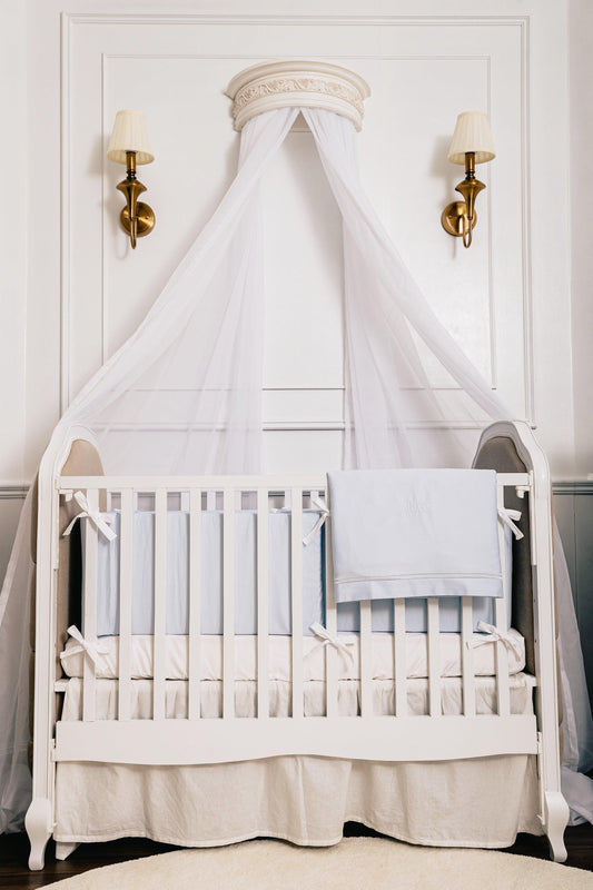 Luxury Mulberry Silk Baby Duvet - Dreamy Blue - Count & Countess