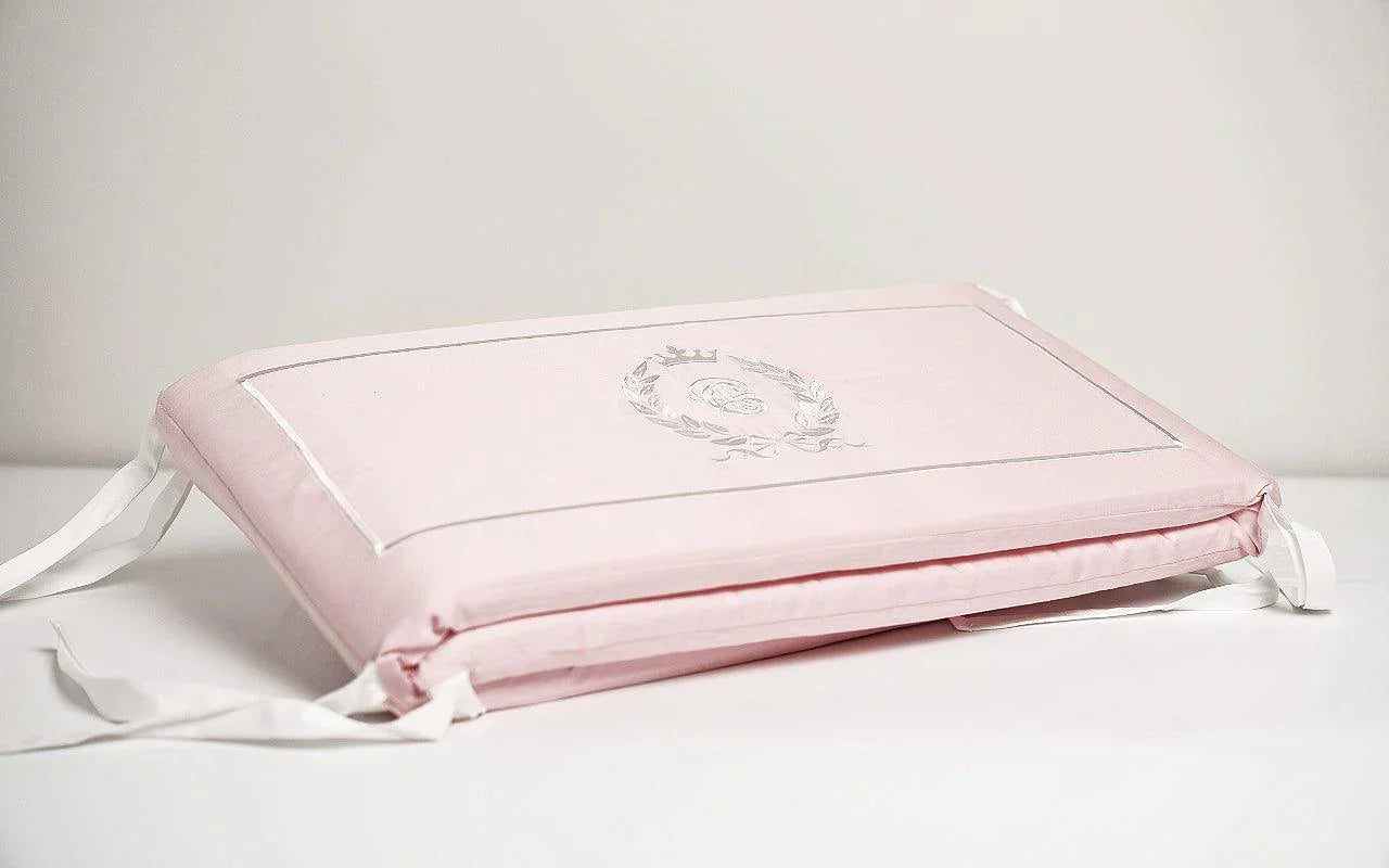 The Egyptian Cotton Nursery Collection Baby Bedding Set - Cradle Pink - Count & Countess