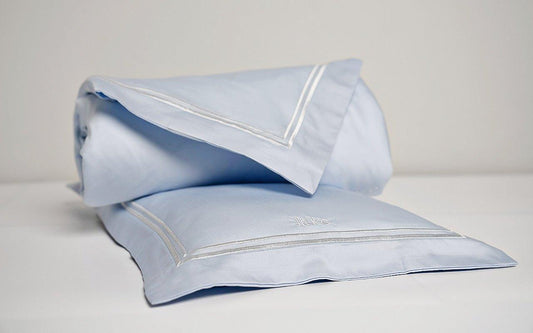 Egyptian Cotton Baby Pillow, Baby Duvet, Baby Bedding, Personalised Baby Gift
