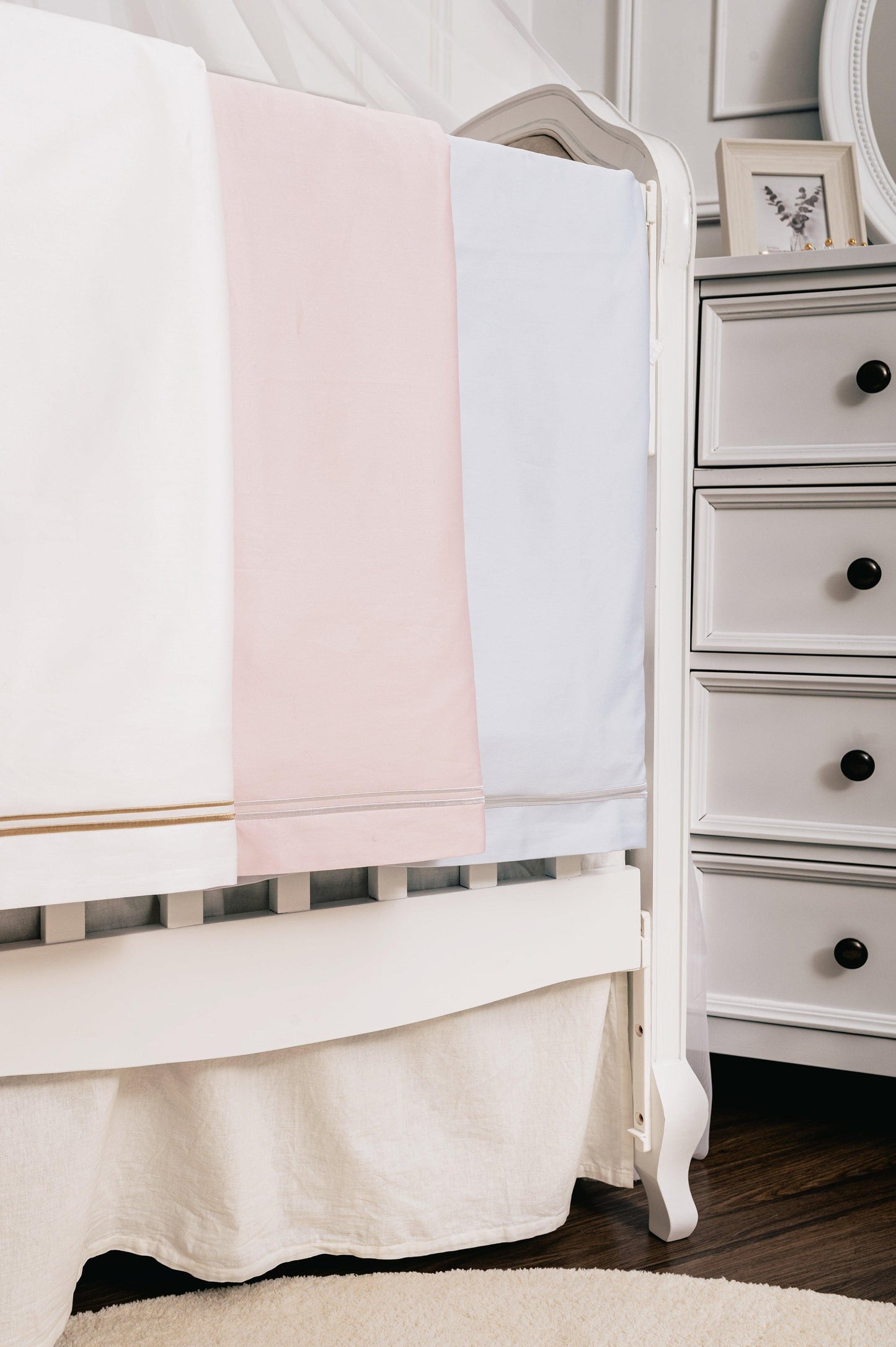 Egyptian Cotton Baby Duvet - Cradle Pink - Count & Countess