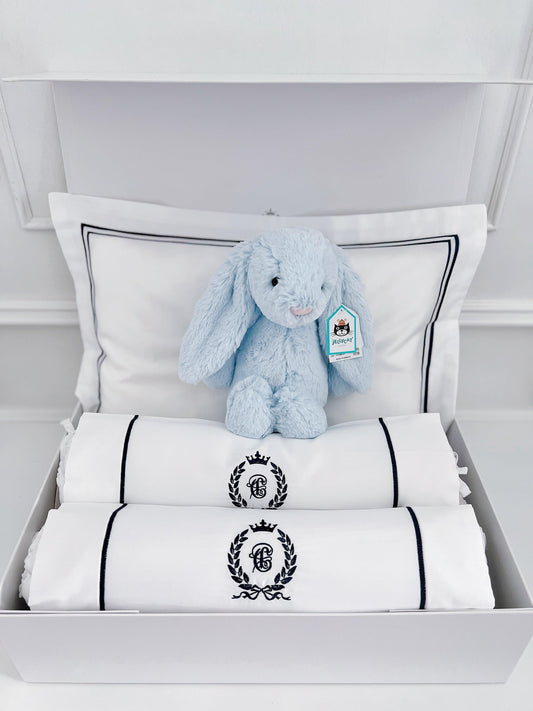 Bonne Nuit Newborn Gift Set - Symphony Blue - Count & Countess