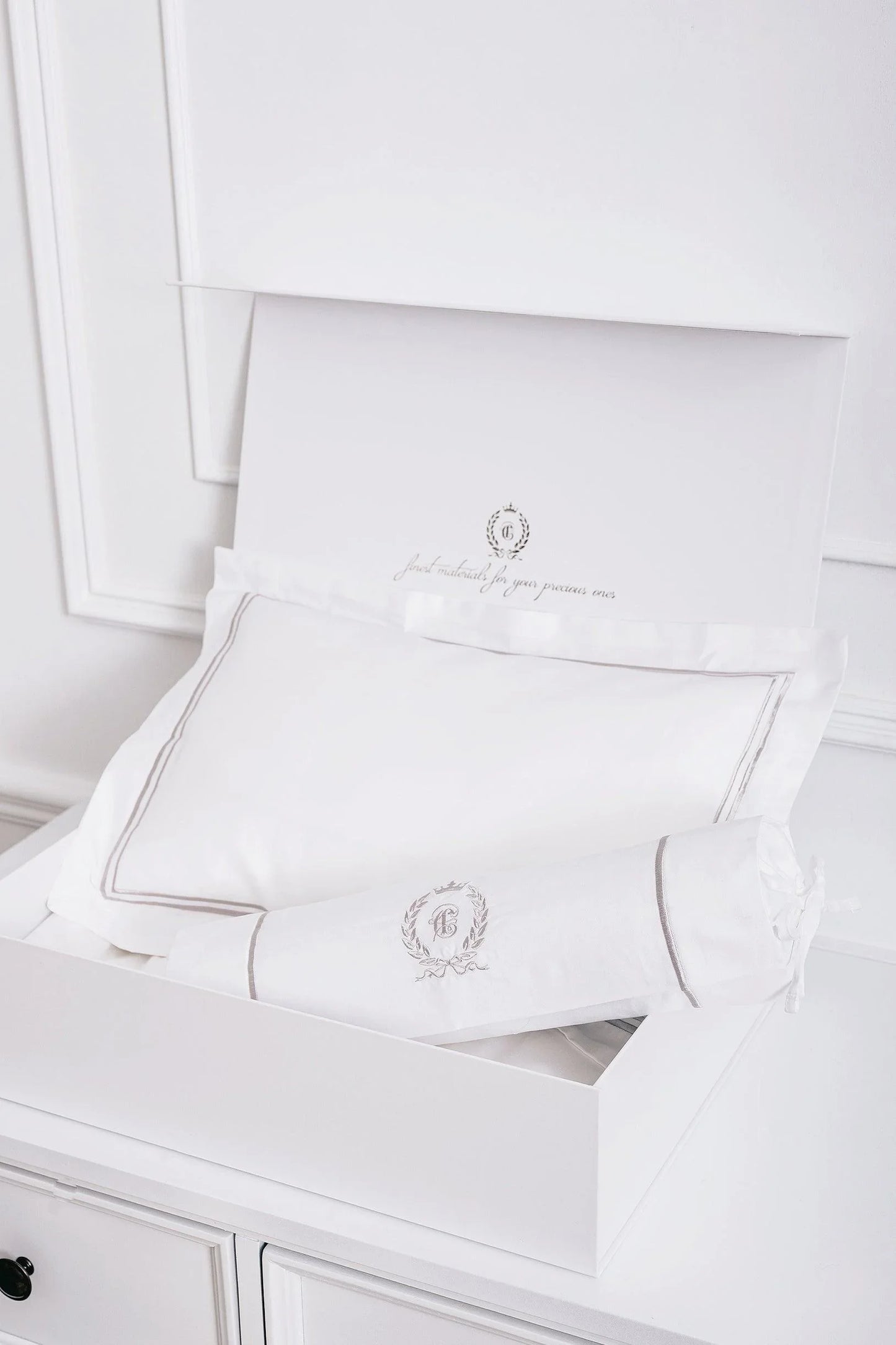 Best Baby Nursery Beddings in White Egyptian Cotton
