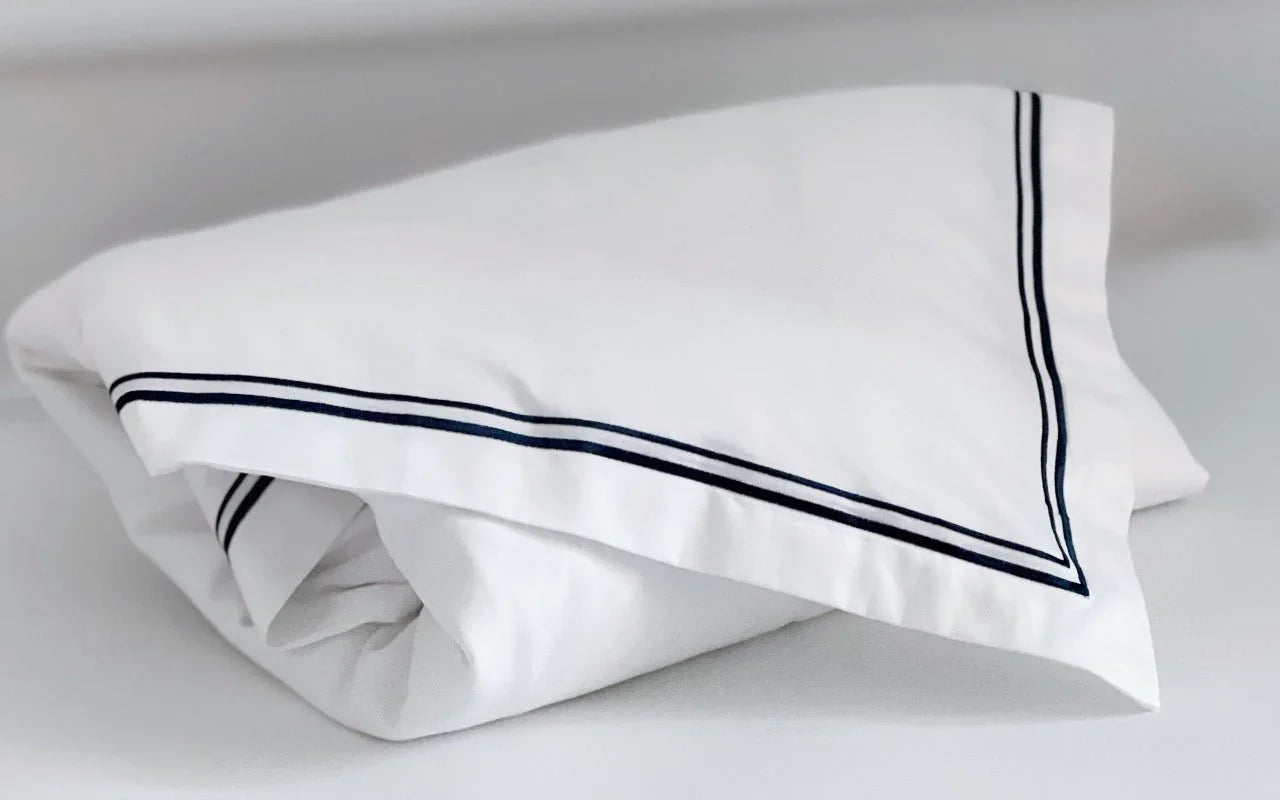 Luxury Egyptian Cotton Mulberry Silk Baby Duvet - Symphony Blue - Count & Countess