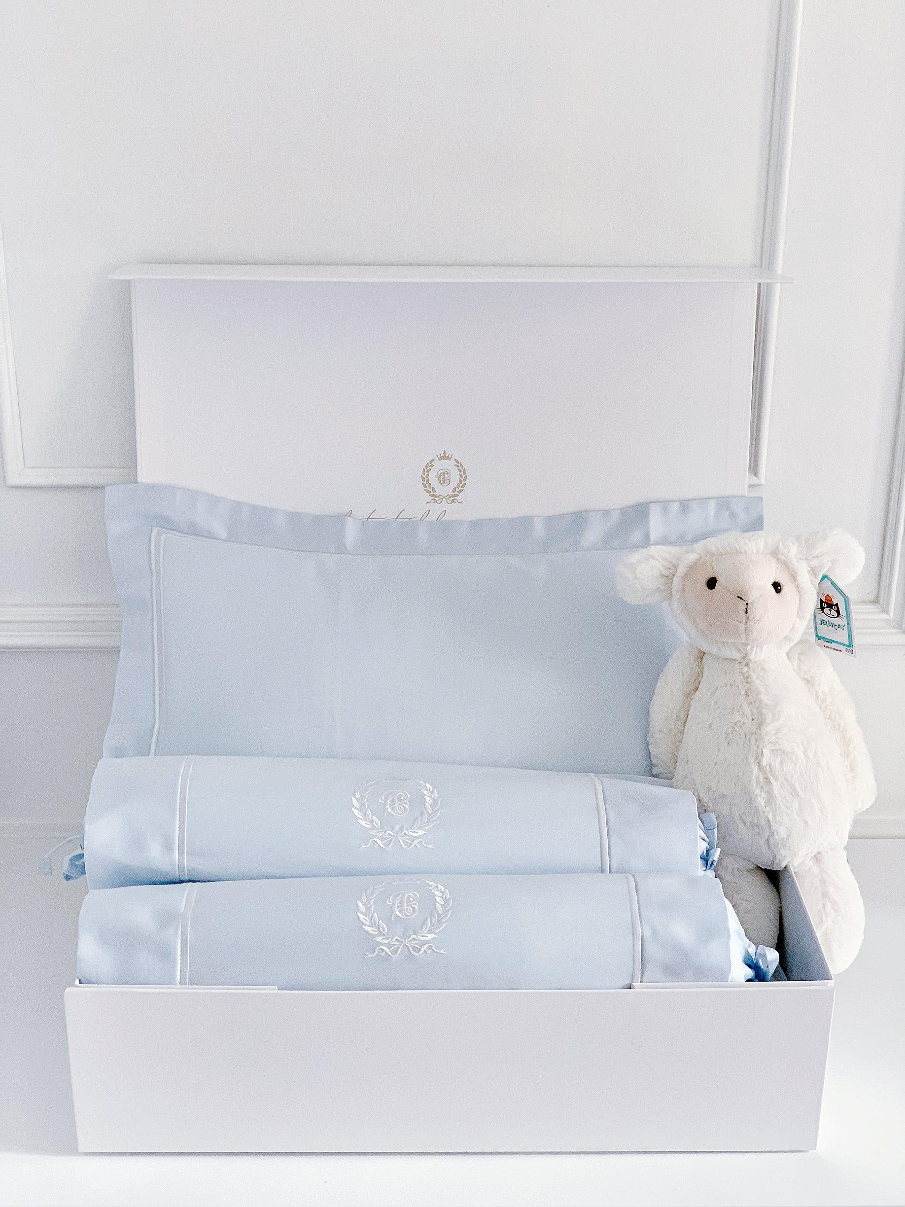 Bonne Nuit Newborn Gift Set - Dreamy Blue - Count & Countess