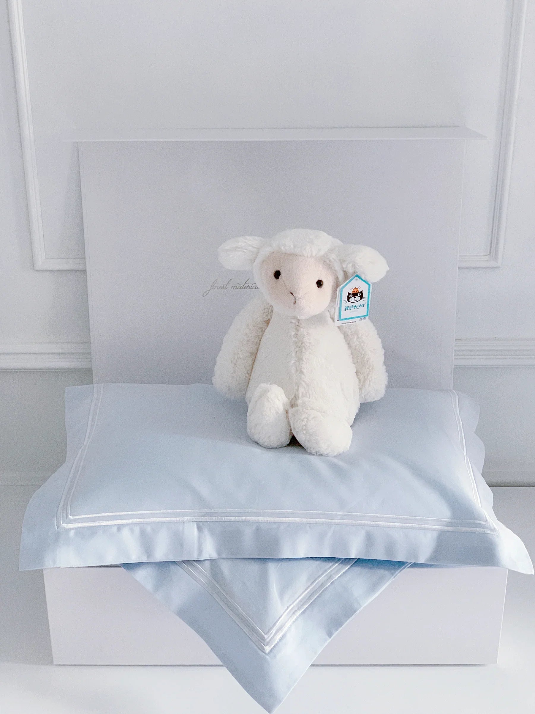 Newborn Baby Gift Set with Jellycat Soft Toy for Baby Boy