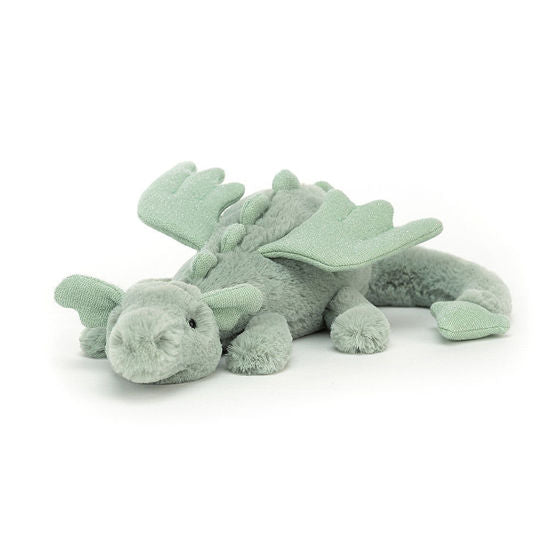 Jellycat Sage Dragon Little - Count & Countess