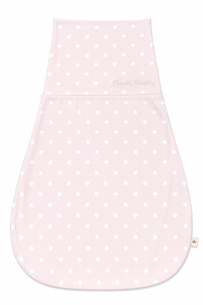 Baby Swaddle Bag - Pink Polka