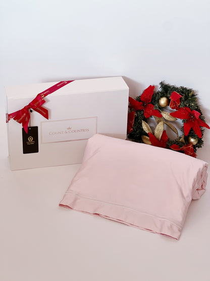 Festive Baby Duvet Gift Box - Cradle Pink