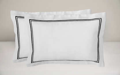 Egyptian Cotton Baby Boudoir Sham Pillow-Symphony Blue