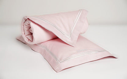 Egyptian Cotton Baby Pillow & Duvet Set - Cradle Pink - Count & Countess