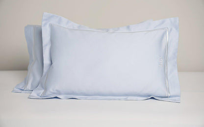 Egyptian Cotton Baby Boudoir Sham Pillow - Dreamy Blue - Count & Countess