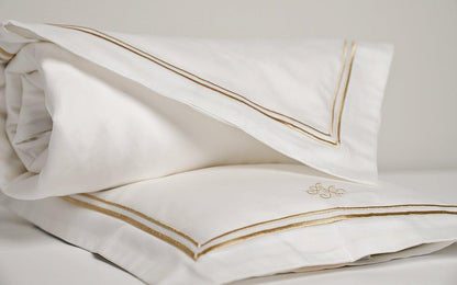 The Egyptian Cotton Nursery Collection Baby Bedding Set - Royal White - Count & Countess