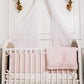 Egyptian Cotton Baby Pillow & Duvet Set - Cradle Pink