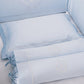 Egyptian Cotton Baby Pillow & Bolsters Set - Dreamy Blue