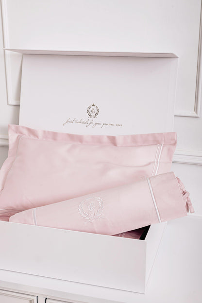 The Egyptian Cotton Nursery Collection Baby Bedding Set - Cradle Pink - Count & Countess