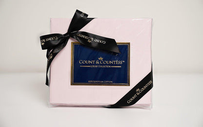 The Egyptian Cotton Nursery Collection Baby Bedding Set - Cradle Pink - Count & Countess