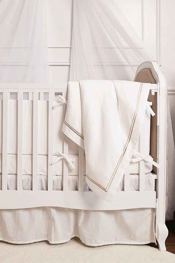 Egyptian Cotton Baby Duvet - Royal White