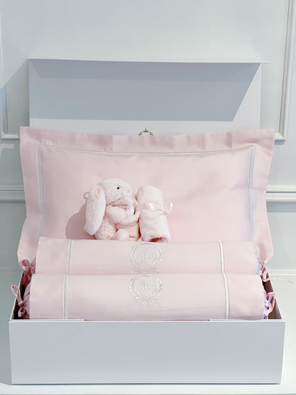 Bonne Nuit Newborn Gift Set - Cradle Pink - Count & Countess