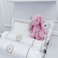 Jellycat Bashful Tulip Pink Bunny Baby Gift Set with name customisation - Count & Countess Baby Beddings & Gifts