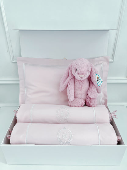 Bonne Nuit Newborn Gift Set - Cradle Pink - Count & Countess