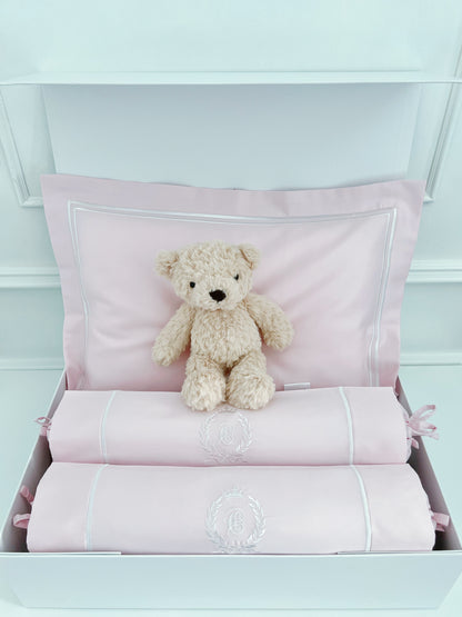 Bonne Nuit Newborn Gift Set - Cradle Pink - Count & Countess