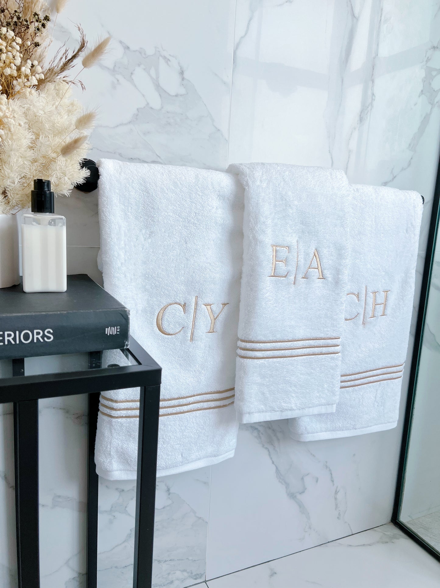 Luxury Signature Bath Towel Family Bundle (2 Adult Towels + 1 Kids Towel)