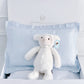 Boudoir Sham Pillow Baby Gift Set - Dreamy Blue