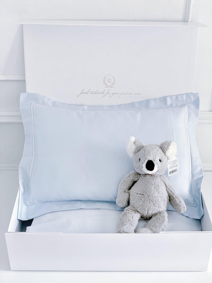 Boudoir Sham Pillow Baby Gift Set - Dreamy Blue - Count & Countess