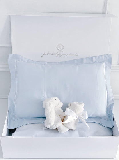 Boudoir Sham Pillow Baby Gift Set - Dreamy Blue - Count & Countess