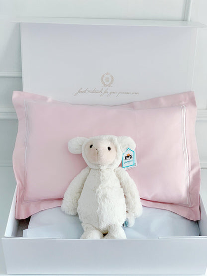 Boudoir Sham Pillow Baby Gift Set - Cradle Pink - Count & Countess