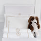 Jellycat Bashful Fudge Puppy Baby Gift Set with name customisation - Count & Countess Baby Beddings & Gifts