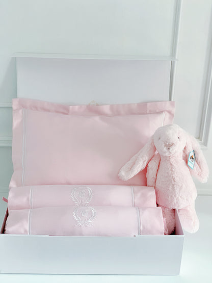 Bonne Nuit Newborn Gift Set - Cradle Pink - Count & Countess