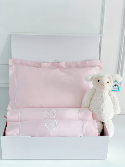 Bonne Nuit Newborn Gift Set - Cradle Pink - Count & Countess