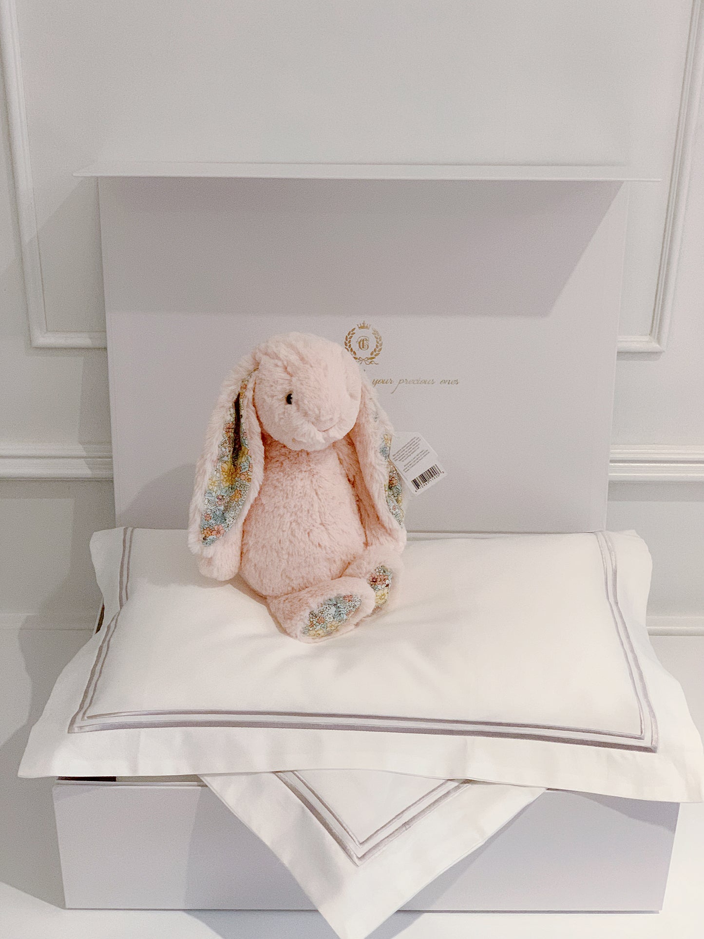Jellycat Blossom Blush Bunny Newborn Gift Set for Baby & Kids