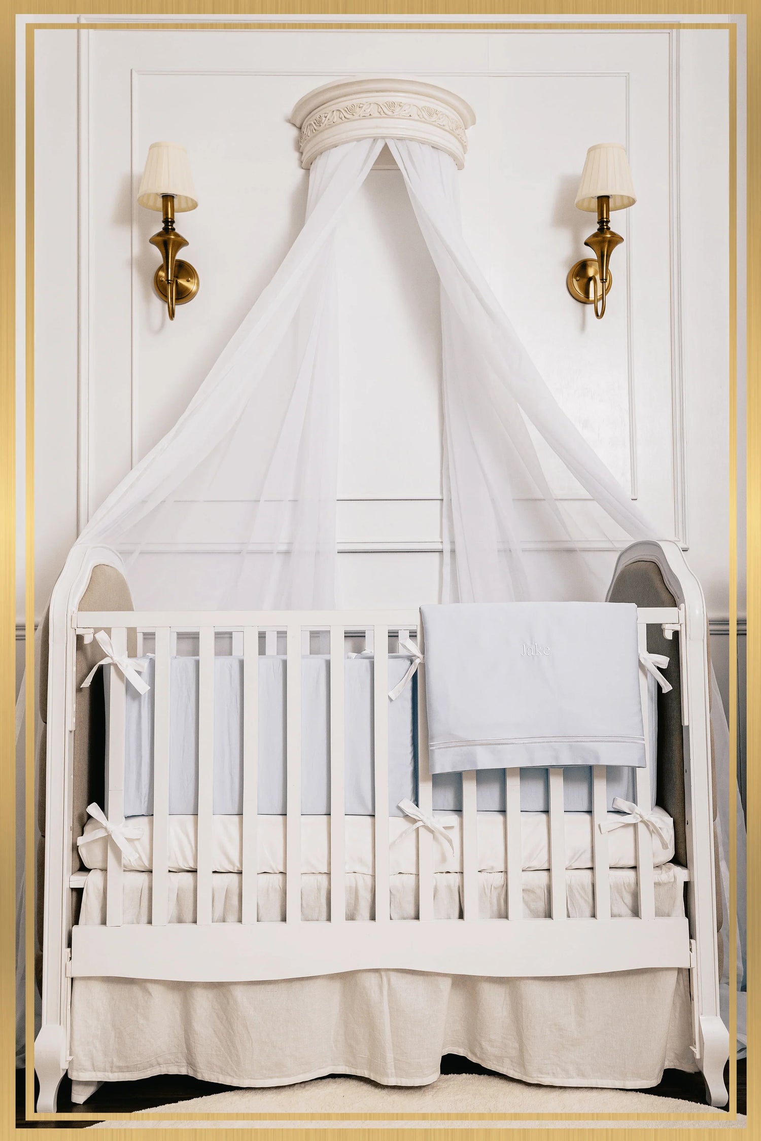Best Baby Boy Nursery Beddings in Blue Egyptian Cotton 
