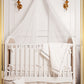 Luxury Baby Nursery Beddings in White Egyptian Cotton